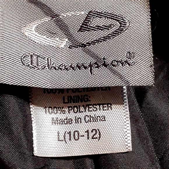 CHAMPION SNOW PANTS GIRL'S SIZE L 10-12 BLACK INSULATED SKI SNOWBOARD RIPSTOP - Picture 11 of 13